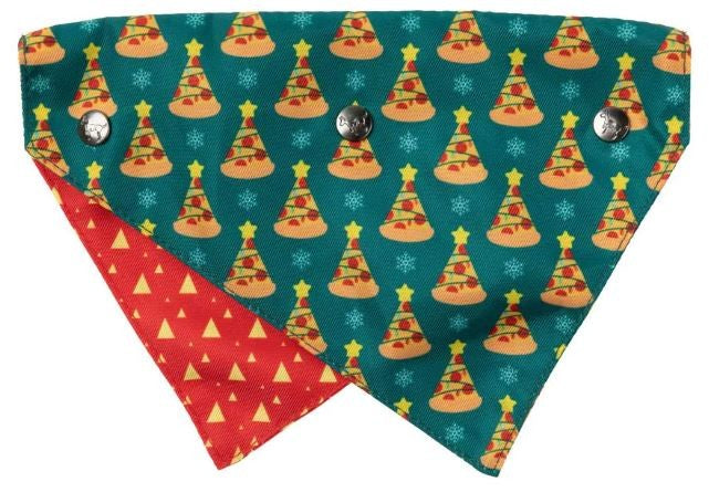 XMAS FUZZYARD BANDANA PIZZAMAS TREE S/M