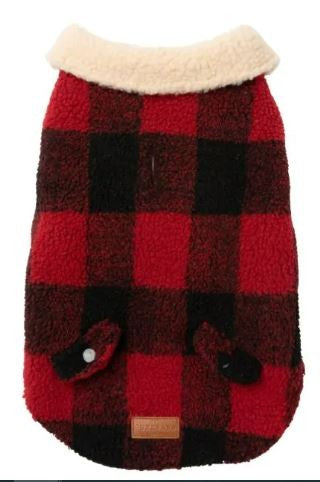 COAT FUZZYARD 2023 THE LUMBERJACK RED [SZ:1]