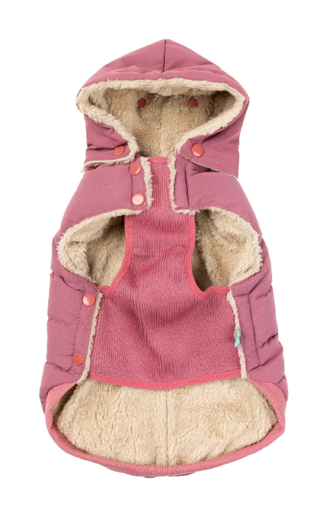 COAT FUZZYARD 2024 ESSENTIAL PUFFER JACKET MAUVE [SZ:1]