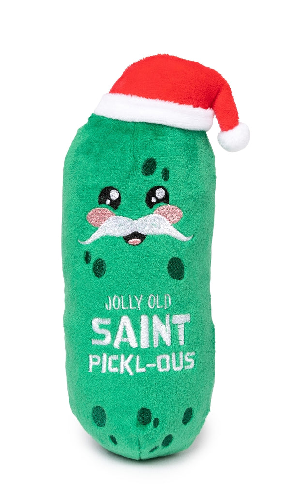 XMAS FUZZYARD JOLLY OLD ST PICKL-OUS DOG TOY