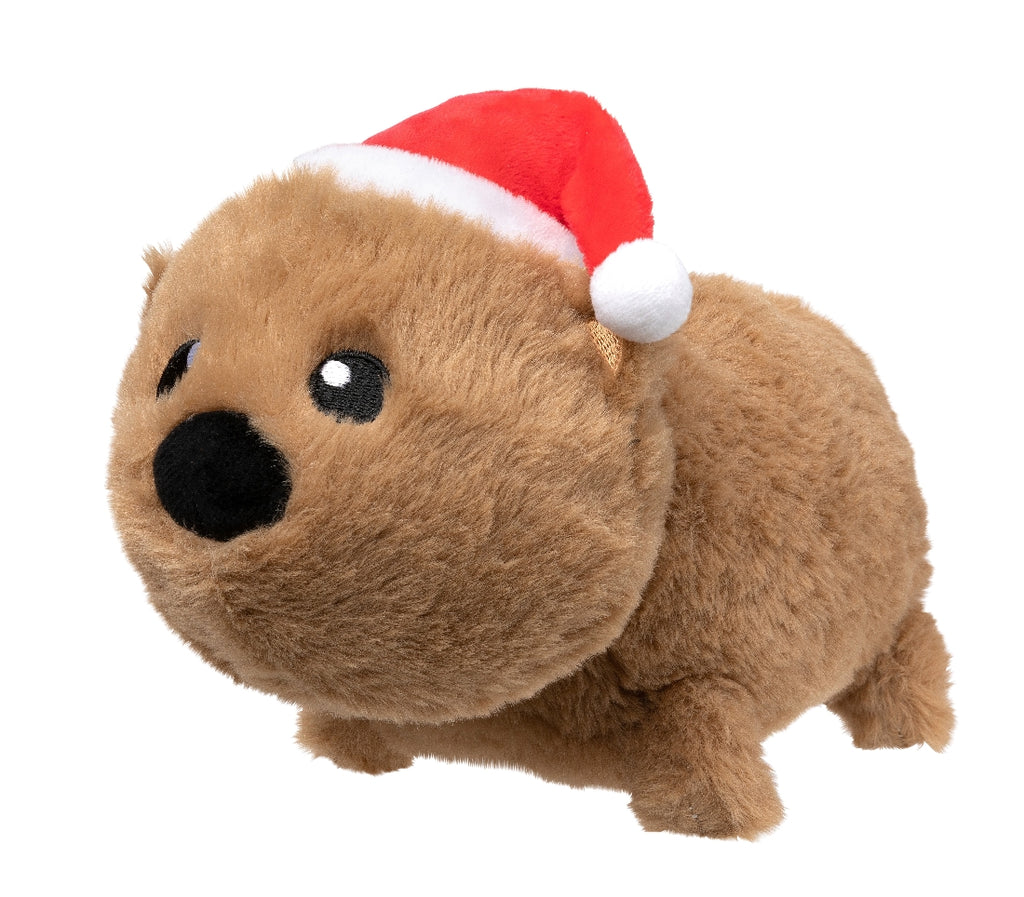 XMAS FUZZYARD FELIX-NAVIDAD THE WOMBAT DOG TOY