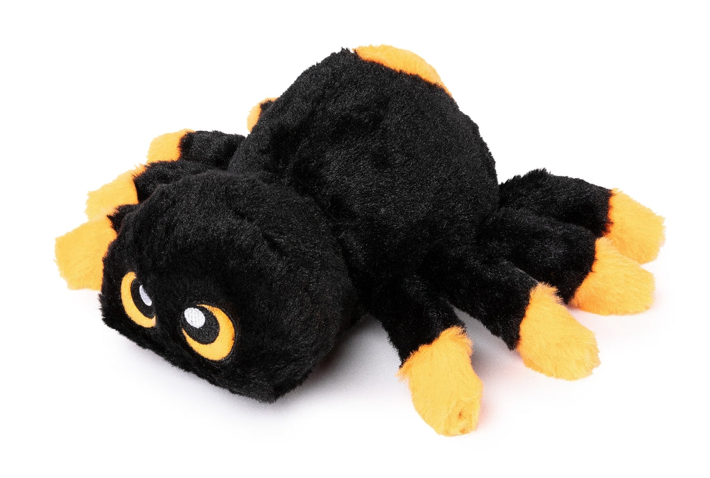 FUZZYARD HALLOWEEN WEBSTER THE SPIDER BLACK DOG TOY