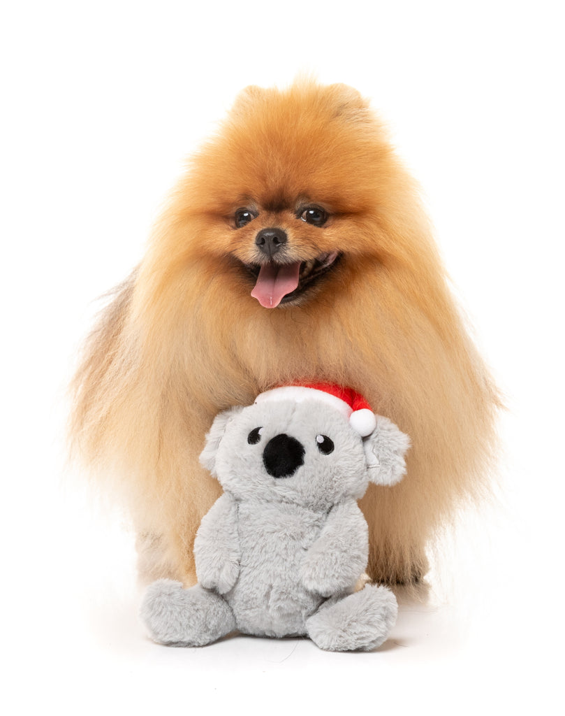 XMAS FUZZYARD COCO KOALA DOG TOY [SZ:SML]