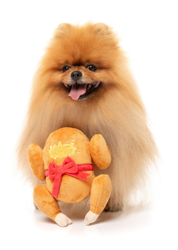 XMAS FUZZYARD LETS GET BASTED DOG TOY [SZ:SML]
