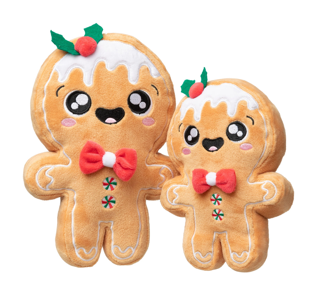 XMAS FUZZYARD MISTLE-DOUGH DOG TOY [SZ:LGE]
