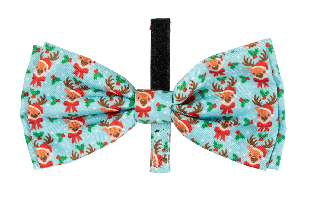 XMAS FUZZYARD BOWTIE - BLITZEN BLIZZARD [SZ:LGE]