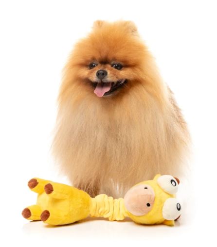 FUZZYARD NECK MINNITS NECKHOLAS THE GIRAFFE DOG TOY