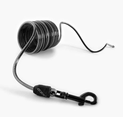 EZYDOG TRACK 'N' TRAIN LEAD SLIMLINE 5M BLACK
