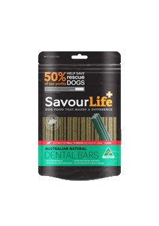 TREAT SAVOURLIFE DENTAL BARS SML/MED 232G 8PK
