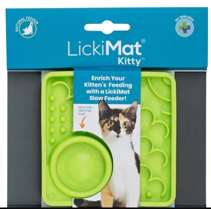 LICKIMAT CAT KITTY [CLR:Green]