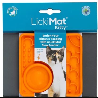 LICKIMAT CAT KITTY [CLR:Orange]