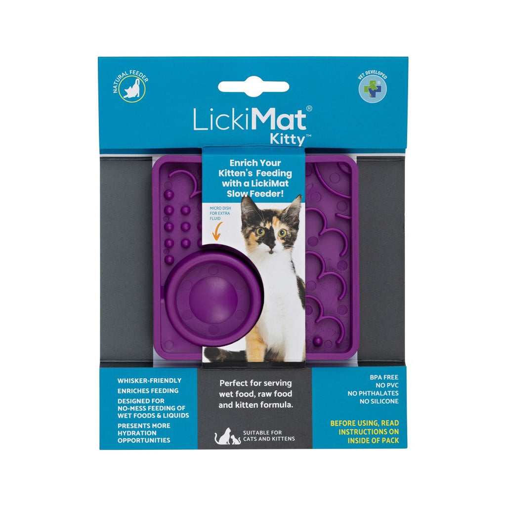 LICKIMAT CAT KITTY [CLR:Purple]