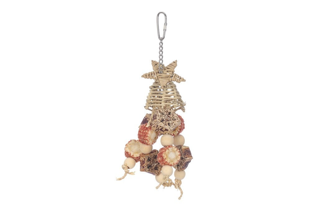 NATURE ISLAND PINECONE HARVEST BIRD TOY