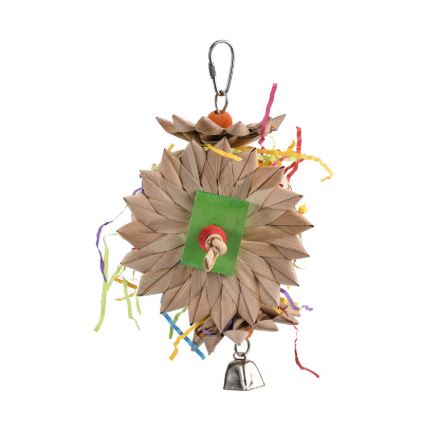 BIRD TOY NATURE ISLAND BEAKY PEAKY FORAGING PARROT TOY