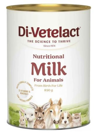 DI-VETELACT NUTRITIONAL MILK FOR ANIMALS [WGT:850g]