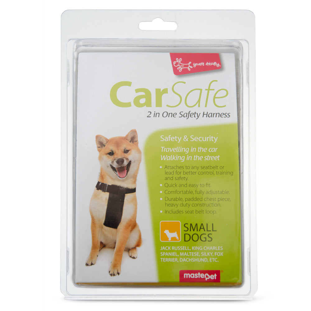 MASTERPET 2 IN 1 CAR SAFE HARNESS [SZ:Small]