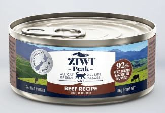 ZIWI PEAK CAT CAN BEEF 85G